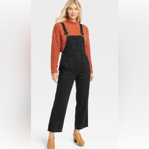 NWT Universal Thread Black overalls